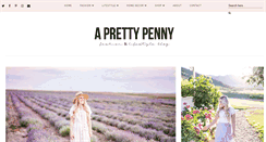 Desktop Screenshot of prettypennyblog.com